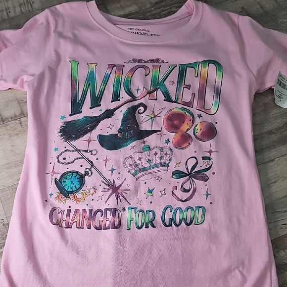 Island Company Pink 'Wicked' Graphic Tee - Picture 1 of 4